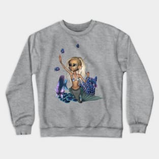 Sweet little mermaid Crewneck Sweatshirt